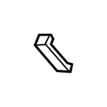 Mopar 5175422AA Brake Tube Lower Clip