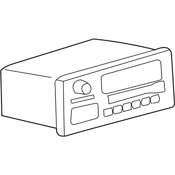 Mopar 56038623AF AM/FM Radio
