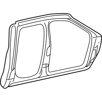 Mopar 55372135AB Uniside Panel, Driver Side