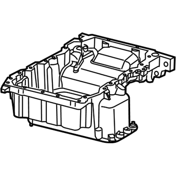 Jeep 68161415AA Upper Oil Pan