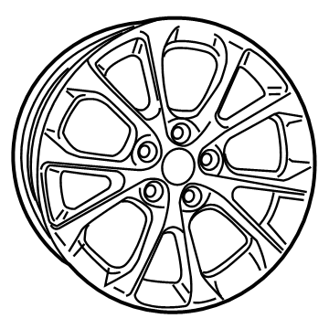 Jeep Grand Cherokee Spare Wheel - 6QD48AAAAA