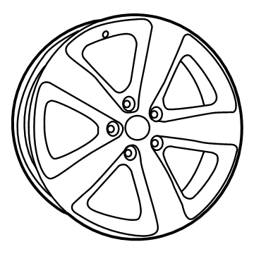 Jeep Grand Cherokee Spare Wheel - 5XL06MA7AA