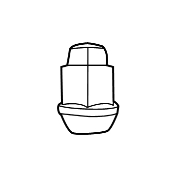Jeep 6509422AA Wheel Nut