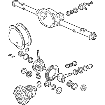 Mopar 5015765AA Axle Housing, Rear