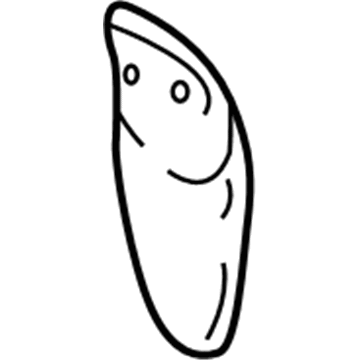 Mopar 55136500AD Splash Shield, Rear Passenger Side