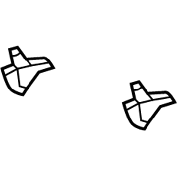 Mopar 5RM30LA6AA Sunvisor Support