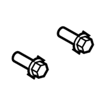 Jeep 6034866 License Bracket Screw