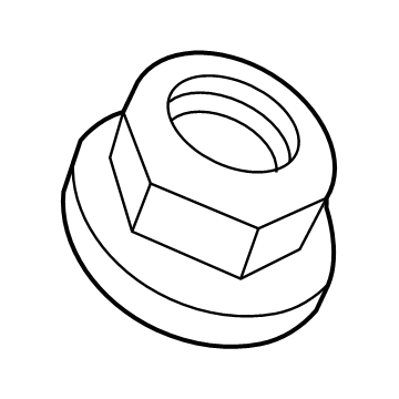 Mopar 6512851AA Alternator Nut
