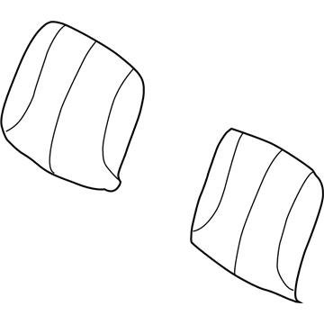 Mopar 5136002AA Seat Cushion Pad, Front Passenger Side