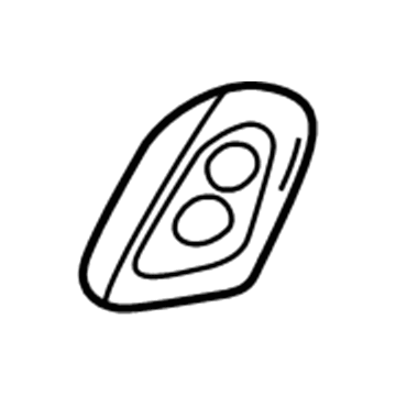 Mopar 56042312AB Radio Control, Passenger Side