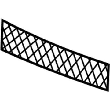 Mopar 5030288AD Lower Grille, Front