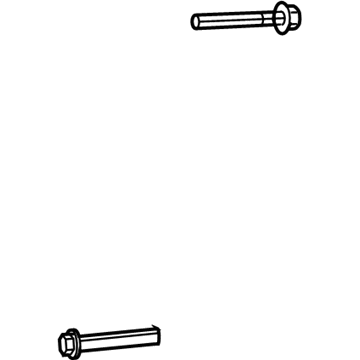 Mopar 6511063AA Lower Control Arm Bolt, Upper