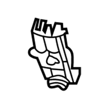 Mopar 68244424AA Radiator Bracket, Passenger Side