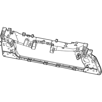 Jeep Compass Radiator Support - 68486927AA