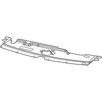 Mopar 55112645AA Sight Shield, Front