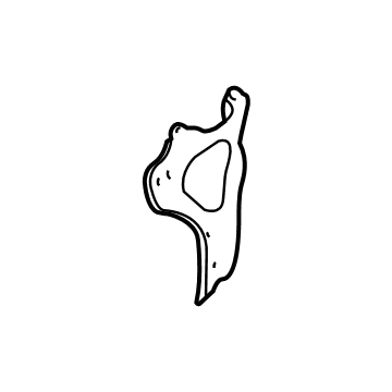 Mopar 68260188AB Intake Manifold Support Bracket, Rear