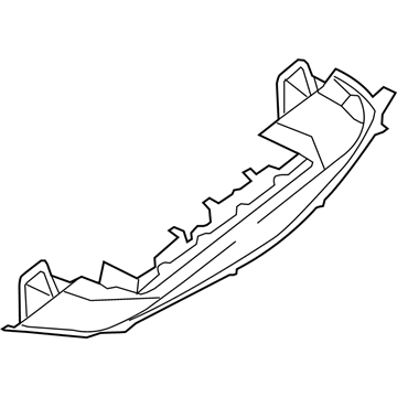 Mopar 68081575AC Closure Panel, Front