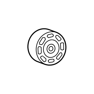 Jeep 5281596AA Idler Pulley