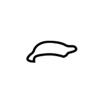 Mopar 5161321AA Reservoir Cap, Front