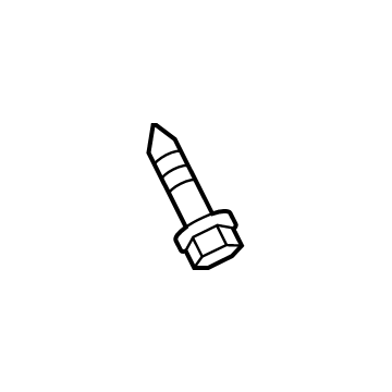 Ram 6510174AA Wheel Flare Screw