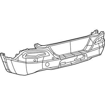 2016 Jeep Cherokee Bumper - 68232307AD