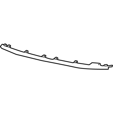 Jeep 6UF77SZLAB Filler Molding
