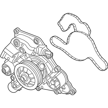 Ram 68165882AD Water Pump