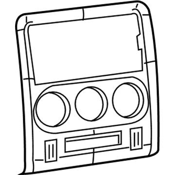 Mopar 68171888AA Center Bezel
