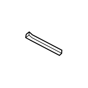 Jeep 68301937AA Lower Channel Seal
