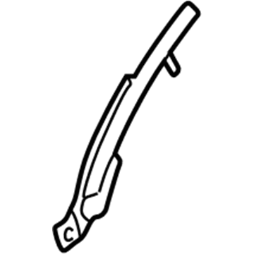 Mopar 4780131AJ Channel, Rear