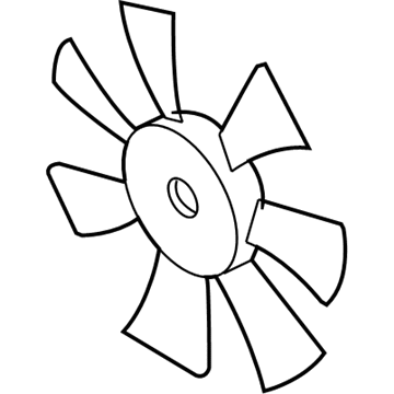 Chrysler Sebring Cooling Fan Assembly - MR568194