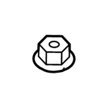 Jeep 6506276AA Nut - Hexagon Flange Lock