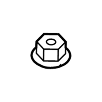 Jeep 6101831 Nut - Hexagon Flange