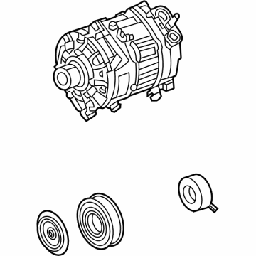 Jeep Grand Cherokee L A/C Compressor - 68459835AB