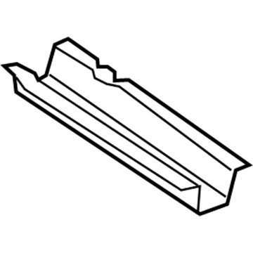 Mopar 68086996AC Reinforcement Panel, Rear