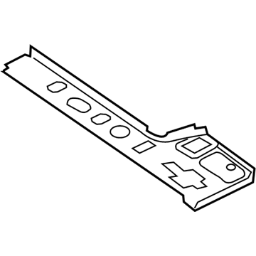 Mopar 68082088AA Extension Panel, Rear Passenger Side