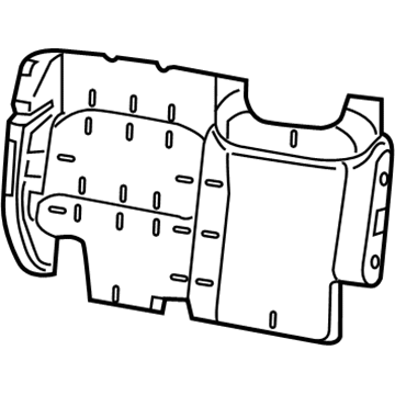 Jeep 7AU73NR3AB Seat Back Cover
