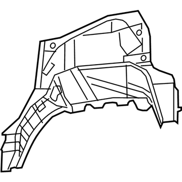Jeep 68246213AA Wheel House - Wheelhouse Outer