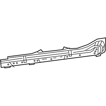 Mopar 68246187AA Rocker Reinforcement, Passenger Side