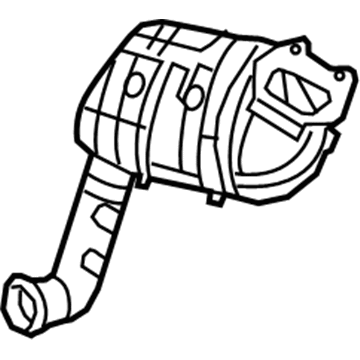 Chrysler Voyager Catalytic Converter - 68530304AA