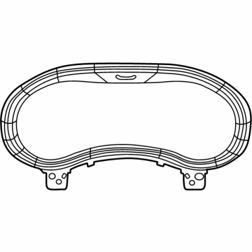 Dodge 68507770AA Cluster Assembly Shield