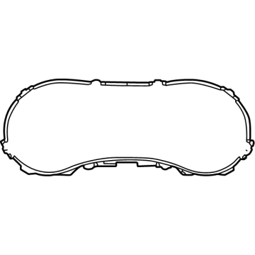 Dodge 68216990AA Cluster Lens
