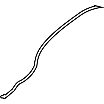 Mopar 4894623AD Drain Hose, Rear Driver Side