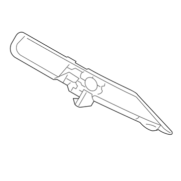 Mopar 68349870AA Headlamp Washer Bracket, Passenger Side
