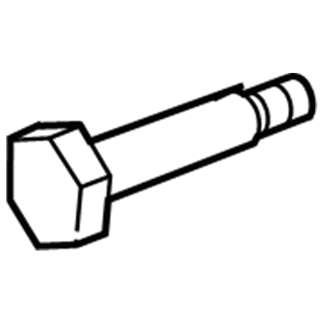 Mopar 6509043AA Spare Carrier Screw