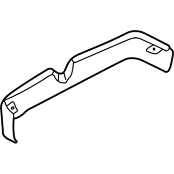 Mopar RY571L2AA Shield, Green/Taupe, Passenger Side