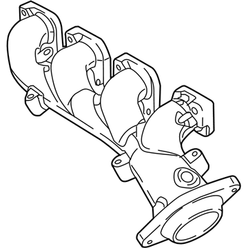 Jeep Exhaust Manifold - 5038536AD