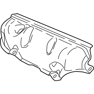 Dodge 5038538AD Heat Shield