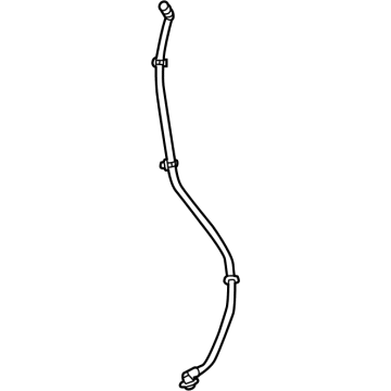 Jeep 68460216AE Drain Tube