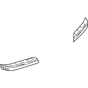 Mopar 4805938AA Sealing Strip, Front